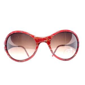BOZ NEW DAY OVERSIZE OVAL 3292 60 19 128 SUNGLASSES RED FRANCE